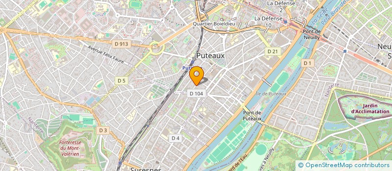 localisation de l'entreprise MONSIEUR SLAWOMIR WOJDYLO à SURESNES