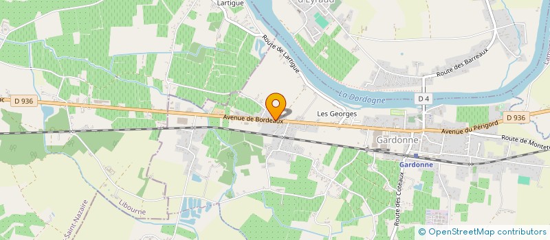 localisation de l'entreprise MONSIEUR SLEVEN CAGNIAC  LAMONZIE-SAINT-MARTIN