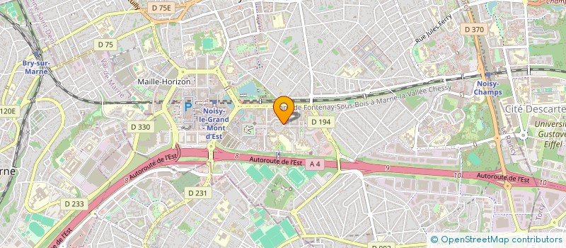 localisation de l'entreprise MONSIEUR SLEYMANI SISSOKO  NOISY-LE-GRAND