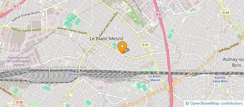 localisation de l'entreprise MONSIEUR SLIM AMRI à LE BLANC-MESNIL