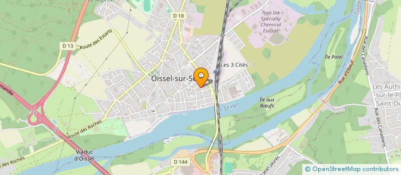 localisation de l'entreprise MONSIEUR SLIM BEN REHOUMA  OISSEL