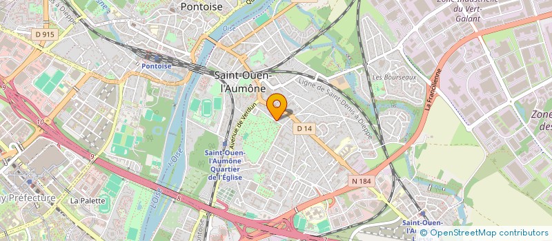 localisation de l'entreprise MONSIEUR SLIM BEN SALEM à SAINT-OUEN-L'AUMONE