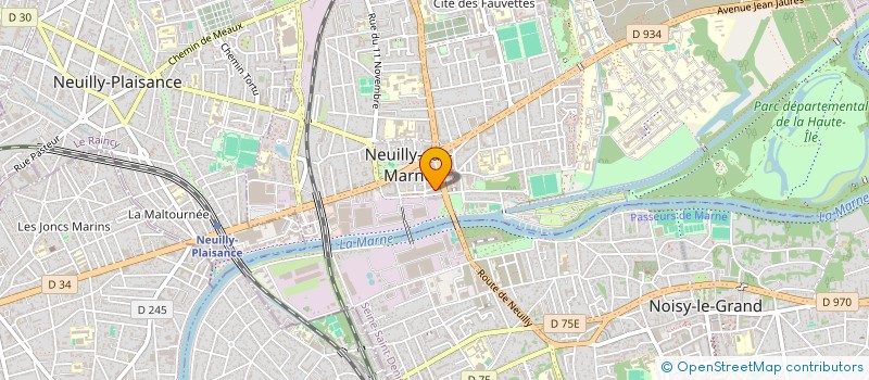 localisation de l'entreprise MONSIEUR SLIM BEN SIK à NEUILLY-SUR-MARNE