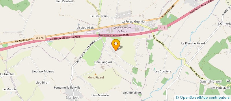 localisation de l'entreprise MONSIEUR SLIM BOUBAKER  REUX