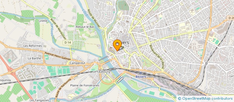 localisation de l'entreprise MONSIEUR SLIM BRAHIM MAZARI à BEZIERS