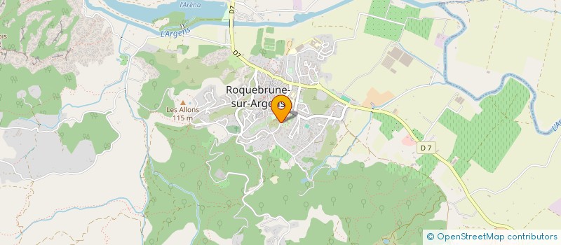 localisation de l'entreprise MONSIEUR SLIM FERCHICHI à ROQUEBRUNE-SUR-ARGENS