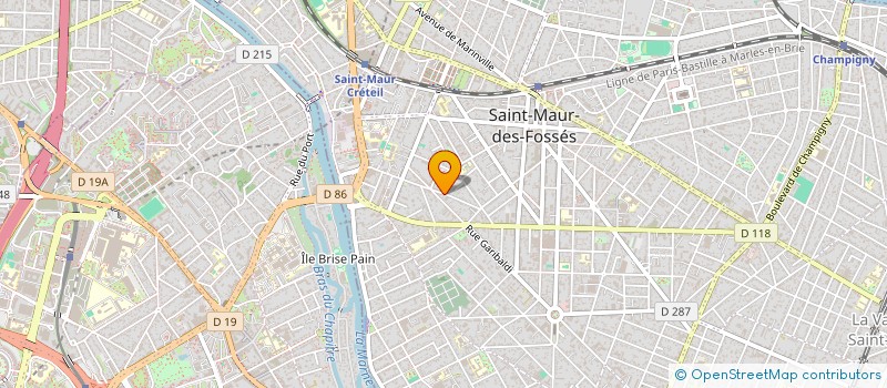 localisation de l'entreprise MONSIEUR SLIM GANA à SAINT-MAUR-DES-FOSSES