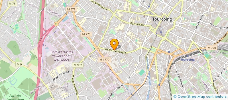 localisation de l'entreprise MONSIEUR SLIM HBIBI  TOURCOING