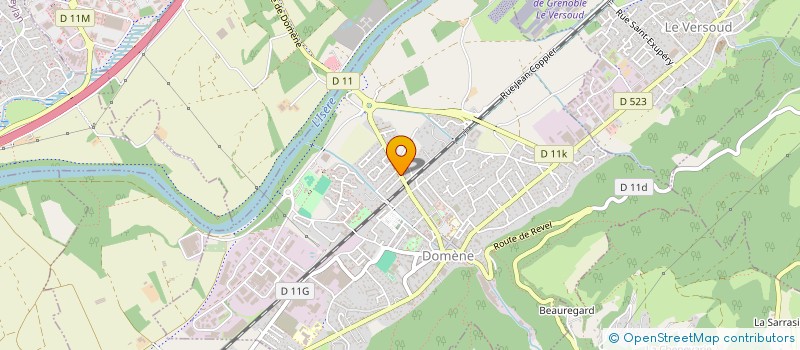 localisation de l'entreprise MONSIEUR SLIM KSIBI à DOMENE