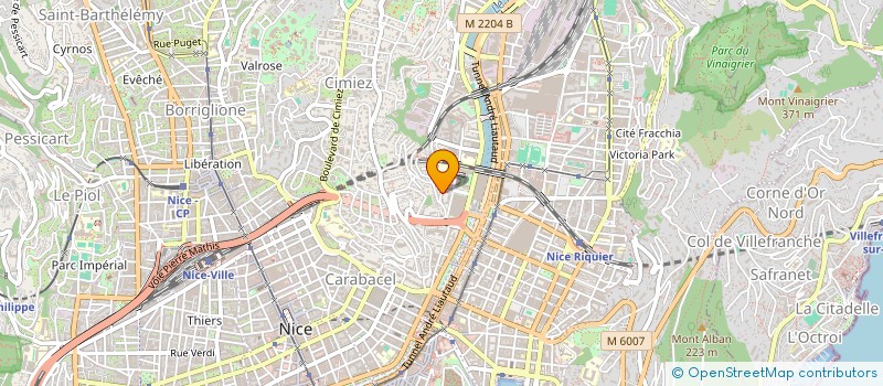 localisation de l'entreprise MONSIEUR SLIM LOGHMARI  NICE