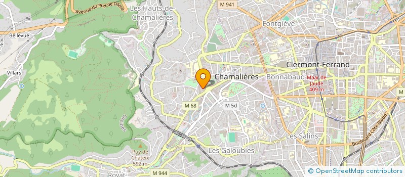 localisation de l'entreprise MONSIEUR SLIM LOUATI à CHAMALIERES