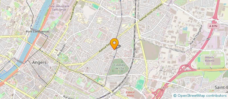 localisation de l'entreprise MONSIEUR SLIM MASMOUDI à ANGERS
