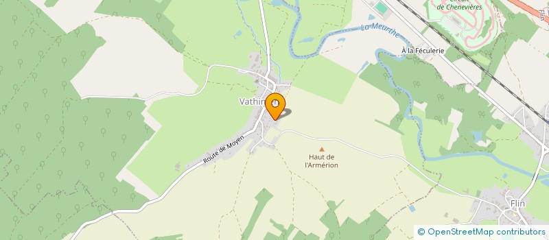 localisation de l'entreprise MONSIEUR SLIM MEHRI  VATHIMENIL