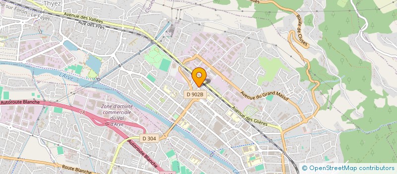 localisation de l'entreprise MONSIEUR SLIM RZAIGUI  CLUSES