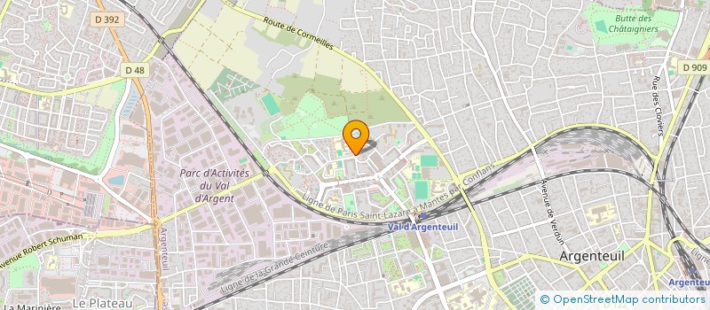 localisation de l'entreprise MONSIEUR SLIM SELLAMI  ARGENTEUIL