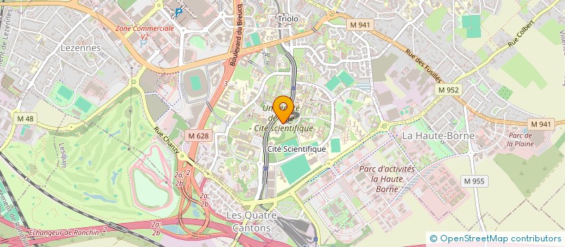 localisation de l'entreprise MONSIEUR SLIM TALAMALI  VILLENEUVE-D'ASCQ