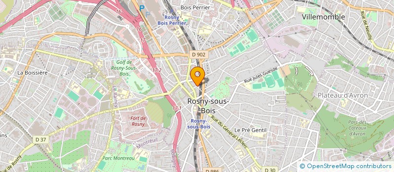 localisation de l'entreprise MONSIEUR SLIM TRAD à ROSNY-SOUS-BOIS