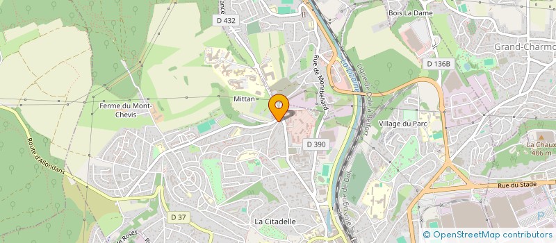 localisation de l'entreprise MONSIEUR SLIM ZEMIRI  MONTBELIARD