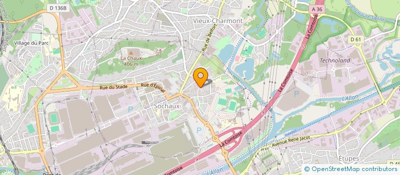 localisation de l'entreprise MONSIEUR SLIMAN ANWARY  SOCHAUX