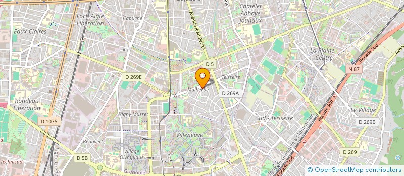 localisation de l'entreprise MONSIEUR SLIMAN CORTES  GRENOBLE