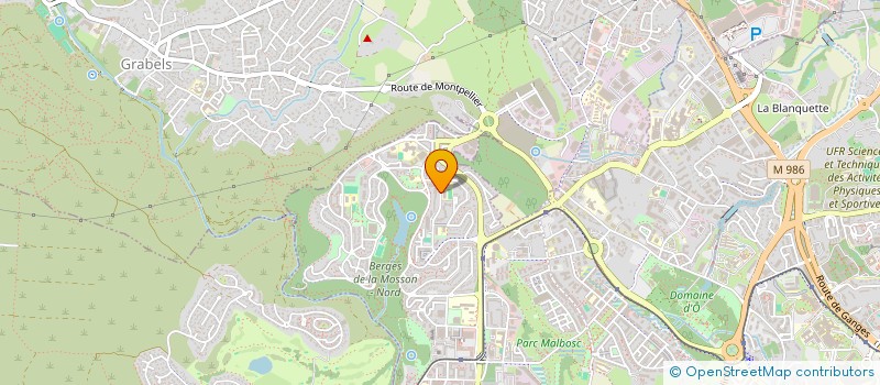 localisation de l'entreprise MONSIEUR SLIMAN EL YAKHLIFI  MONTPELLIER