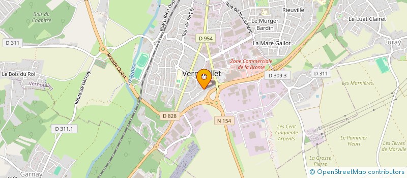 localisation de l'entreprise MONSIEUR SLIMAN GUARRASSI à VERNOUILLET