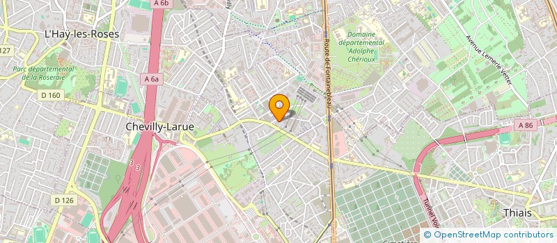 localisation de l'entreprise MONSIEUR SLIMAN HADJIDJ  CHEVILLY-LARUE