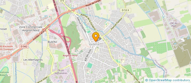 localisation de l'entreprise MONSIEUR SLIMAN MONNIER à VEDENE