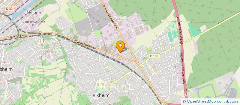 localisation de l'entreprise MONSIEUR SLIMAN STITI  RIXHEIM