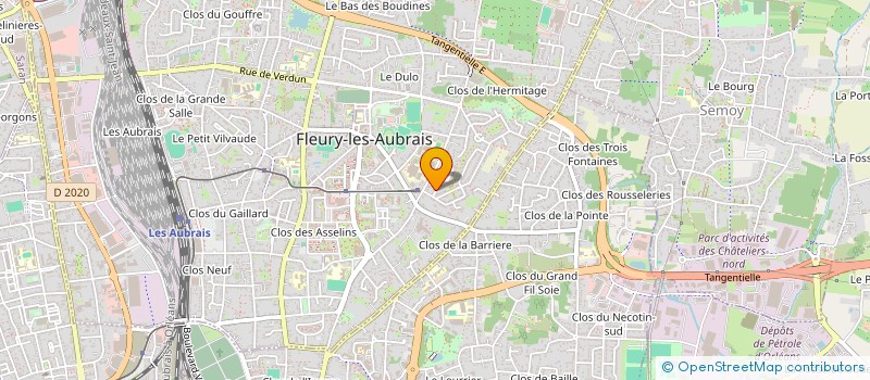 localisation de l'entreprise MONSIEUR SLIMAN ZAMAOUCH à FLEURY-LES-AUBRAIS