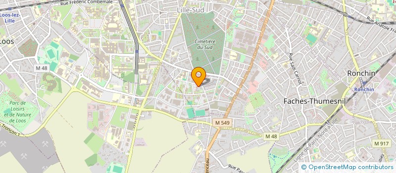 localisation de l'entreprise MONSIEUR SLIMAN ZAMOUM à LILLE