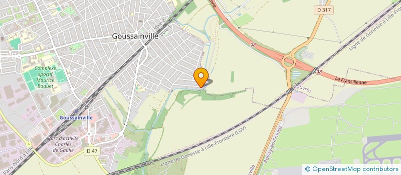 localisation de l'entreprise MONSIEUR SLIMANE AMMY à GOUSSAINVILLE