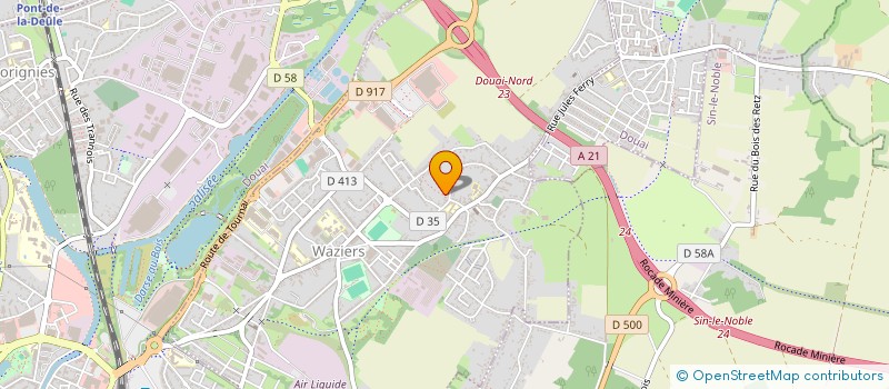 localisation de l'entreprise MONSIEUR SLIMANE BELAICHE à WAZIERS