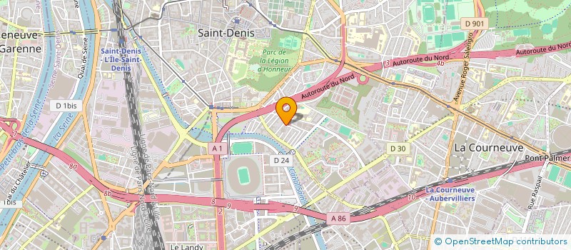 localisation de l'entreprise MONSIEUR SLIMANE BELRECHID à SAINT-DENIS
