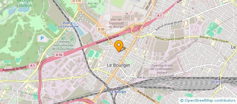 localisation de l'entreprise MONSIEUR SLIMANE BEN BELKACEM à LE BOURGET