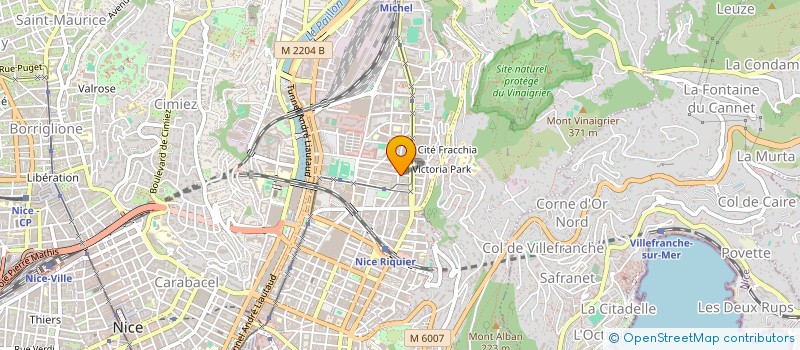 localisation de l'entreprise MONSIEUR SLIMANE BEN SLIMANE à NICE
