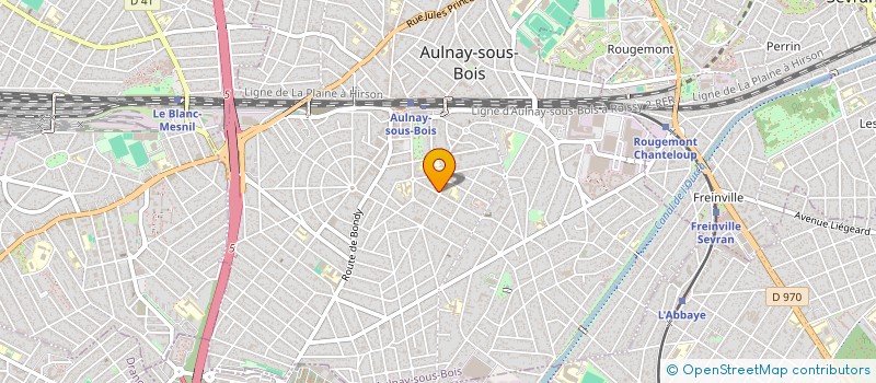 localisation de l'entreprise MONSIEUR SLIMANE BENNI à AULNAY-SOUS-BOIS