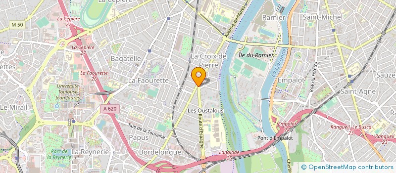 localisation de l'entreprise MONSIEUR SLIMANE BOUBRACH  NAILLOUX