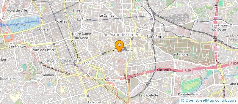 localisation de l'entreprise MONSIEUR SLIMANE BOUFELGHA  MARSEILLE
