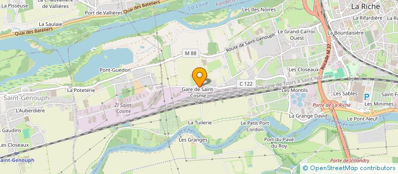 localisation de l'entreprise MONSIEUR SLIMANE CHENNOUF  LA RICHE