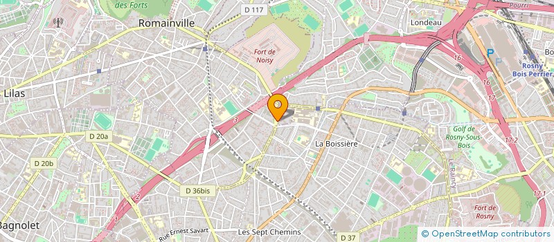 localisation de l'entreprise MONSIEUR SLIMANE CHIKHI à ROMAINVILLE