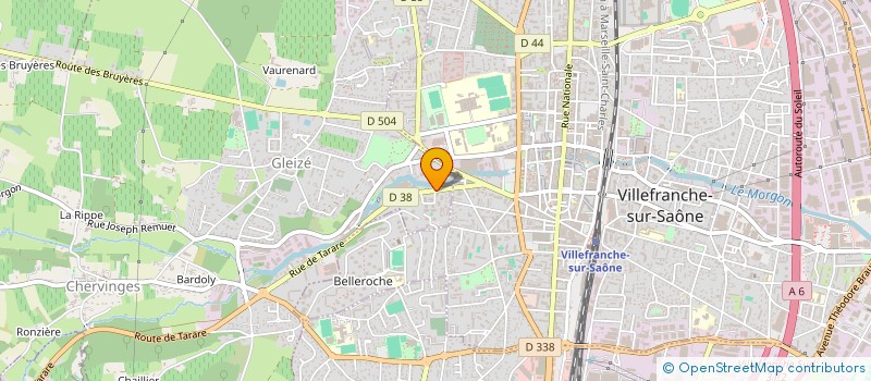 localisation de l'entreprise MONSIEUR SLIMANE DJERRAI  GLEIZE