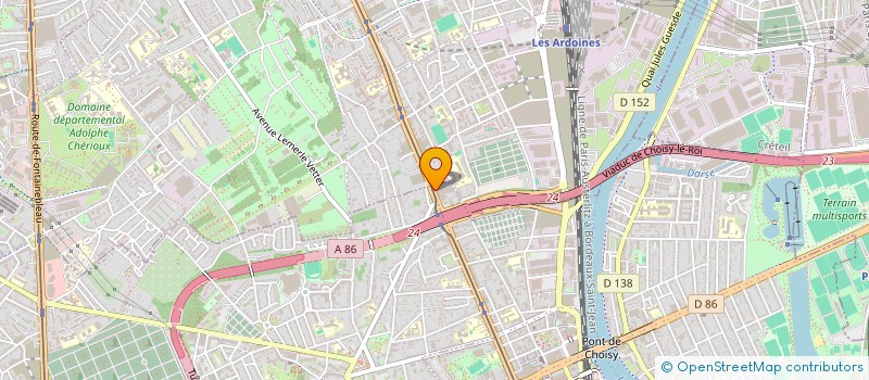 localisation de l'entreprise MONSIEUR SLIMANE HAMDAOUI  CHOISY-LE-ROI