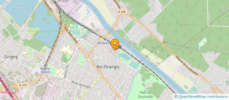 localisation de l'entreprise MONSIEUR SLIMANE HAMDI à RIS-ORANGIS