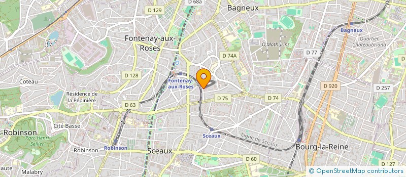 localisation de l'entreprise MONSIEUR SLIMANE HAMICHE à FONTENAY-AUX-ROSES