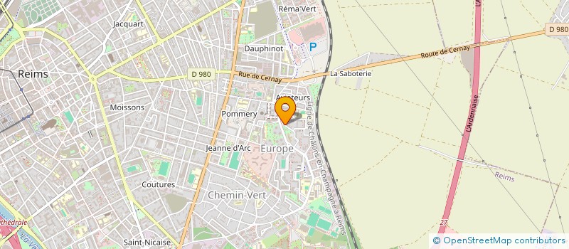 localisation de l'entreprise MONSIEUR SLIMANE HAMIDI  REIMS