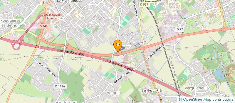 localisation de l'entreprise MONSIEUR SLIMANE HAMMOUMI  VERQUIN