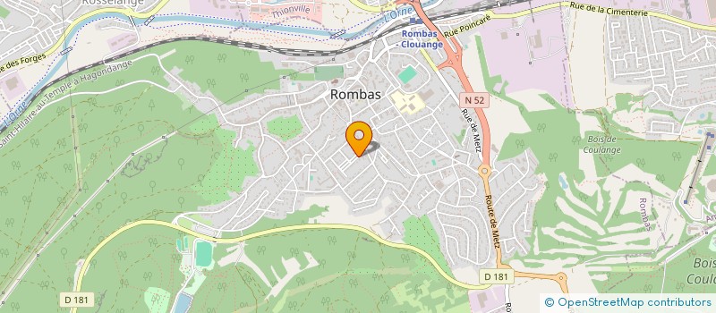 localisation de l'entreprise MONSIEUR SLIMANE HAOUA  ROMBAS