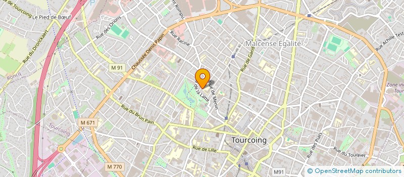 localisation de l'entreprise MONSIEUR SLIMANE HARIRECHE  TOURCOING