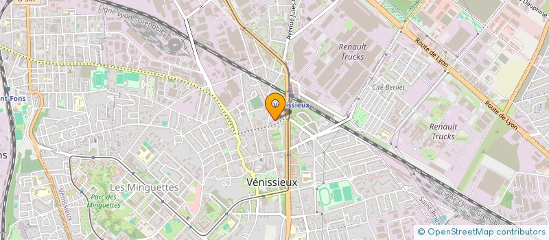 localisation de l'entreprise MONSIEUR SLIMANE KHEMARI  VENISSIEUX
